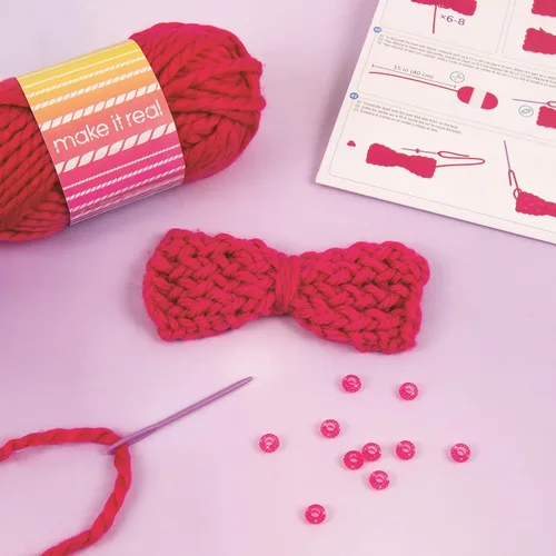 Miniatura 4 de Make It Real Gorro de moño y bufanda infinita