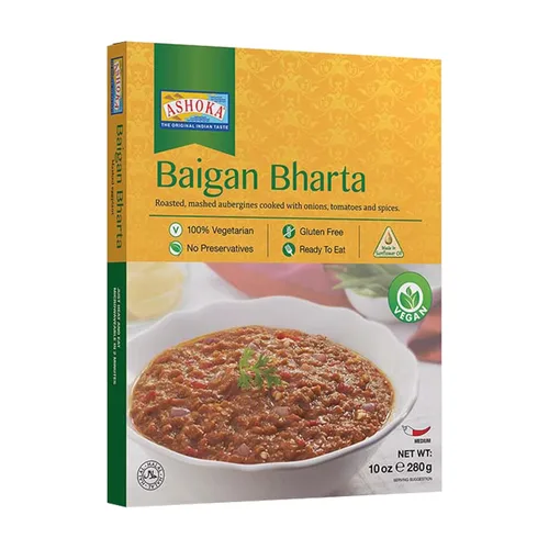Miniatura 14 de Ashoka Comidas indias tradicionales 1932, curry de verduras mixtas veganas, platos principales listos para comer para microondas, Shahi Navratan