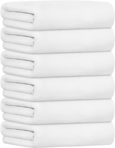 Miniatura 88 de JML Toallas de microfibra, juegos de toallas de baño (paquete de 6, 27 x 55 pulgadas), extra absorbentes, de secado rápido, multiusos, para baño