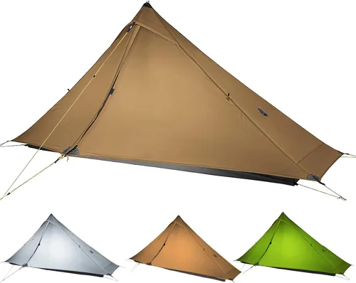 Miniatura 7 de 3F UL Gear Lanshan PRO Lanshan Tienda de campaña ultraligera Tienda de campaña ultraligera para 3 estaciones para 1 persona o 2 personas, camping