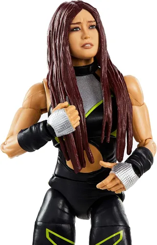 Miniatura 3 de WWE Lo Shira Elite Series #79 Figura de acción de lujo con detalles faciales realistas, equipo de anillo icónico y accesorios