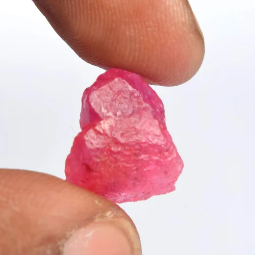 Miniatura 3 de Rubí rojo crudo de 8.50 quilates de grado superior de rubí en bruto natural curativo rubí piedra preciosa suelta, Gema, africano - rubí rojo