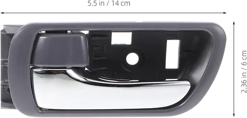 Miniatura 2 de Healeved 2pcs Chrome Interior Auto Door Handles Replacement for Mid-Size Sedan 2002-2006 Driver Side Car Grab Grip Handles