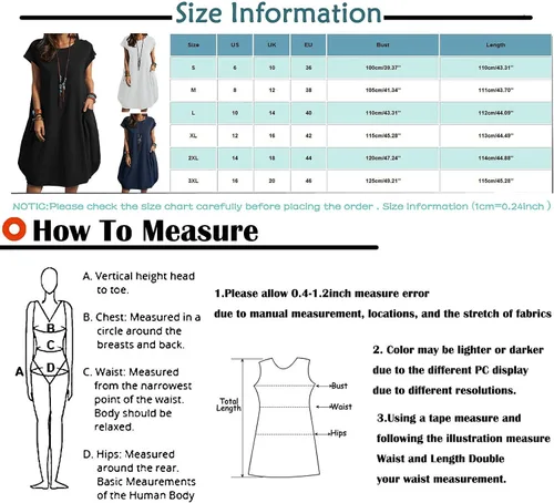 Miniatura 4 de SERYU Vestido largo holgado de lino liso para mujer con bolsillos y bolsillos