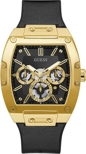 Guess Men's GW0G Series| Analog Trend Watch| Polycarbonate Case| Silicone Bracelet | 50M Water Resistance