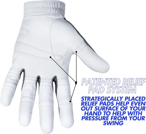 Miniatura 4 de Bionic. Guantes para hombre. Para golf fabricado con piel de Cabretta duradera y genuina.