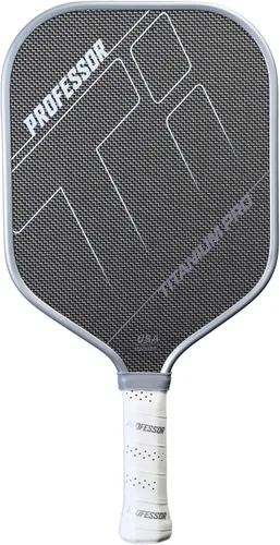 Miniatura 10 de Professor PhD Pala de Pickleball de Fibra de Carbono Premium en Bruto - Aprobada por USA Pickleball - Núcleo en Forma de Panal - Potencia y Control