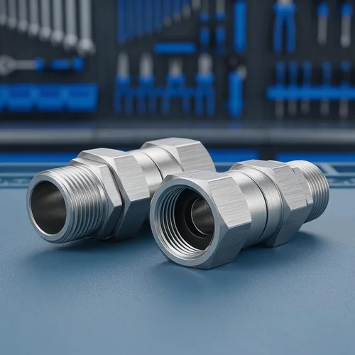 Miniatura 6 de Lavadora a presión giratoria 3/8 pulgadas NPT 5000 PSI, paquete de 2 conectores giratorios de acero inoxidable sin torceduras de 360°, accesorios