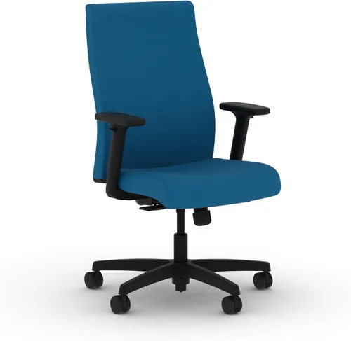 Miniatura 23 de HON Ignition 2.0 - Silla de oficina de tela, tapizada, brazos ajustables, silla de oficina ergonómica ejecutiva reclinable, con inclinación