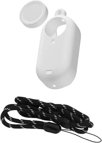 Miniatura 8 de Juego de funda protectora de silicona para cámara Insta360 GO 3, carcasa suave + tapa de lente + correa para el cuello accesorios