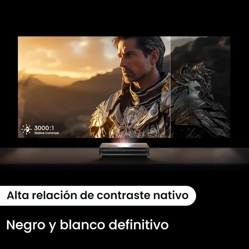 Miniatura 14 de Hisense PX3-PRO Proyector láser triple de proyección ultracorta, 4K UHD, 80” – 150”, 3,000 lúmenes, contraste 3000:1, Dolby Vision y Atmos, IMAX