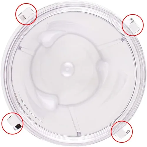 Miniatura 4 de Anbige Piezas de repuesto para licuadora Ninja, vaso de 16 onzas con tapa compatible con licuadoras Ninja BL770 BL660 BL810 QB3000 All Pro de 4