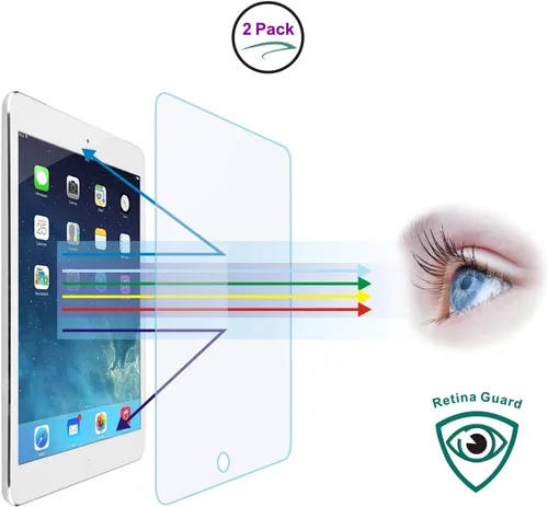 Miniatura 8 de Protector de pantalla completa de vidrio templado antiluz azul [2 unidades] para iPad Mini 4/Mini 5 de 7.9 pulgadas