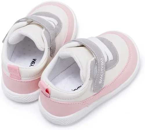 Miniatura 3 de BMCiTYBM Zapatos para caminar para bebés, niños y niñas, zapatillas de deporte antideslizantes 6 9 12 18 24 meses