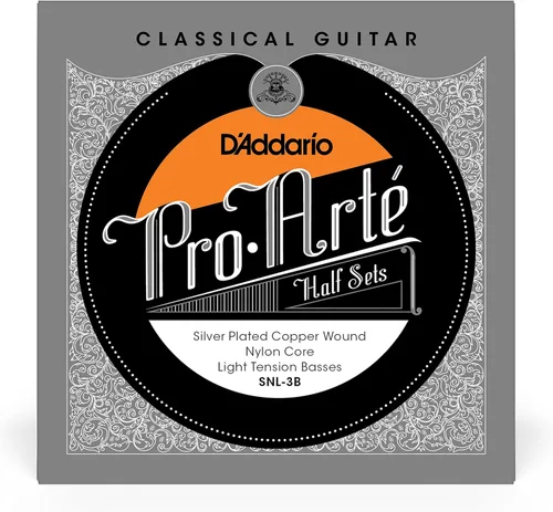 Miniatura 8 de D'Addario Cuerdas de guitarra Pro-Arte - Cuerdas de nailon para guitarra - BNH-3B - Cuerdas de guitarra clásica - Juego de medias series, tensión