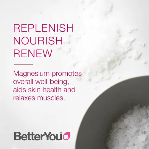Miniatura 6 de BetterYou Magnesium Relax Bath Flakes - Sales de baño de recuperación corporal con magnesio - Para la salud de la piel y alivio muscular del dolor