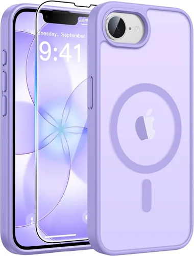 Miniatura 337 de FNTCASE - Funda para iPhone 16 Pro: magnética, mate, translúcida, de grado militar, protectora contra caídas, resistente, fina, duradera y a prueba