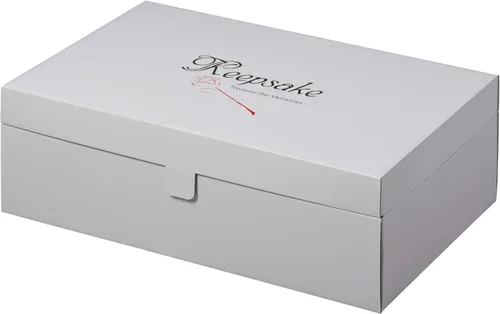 Miniatura 6 de Foster-Stephens - Elegante caja de almacenamiento para vestidos de novia Bolsa de lavanda incluida Organizador de almacenamiento de armario