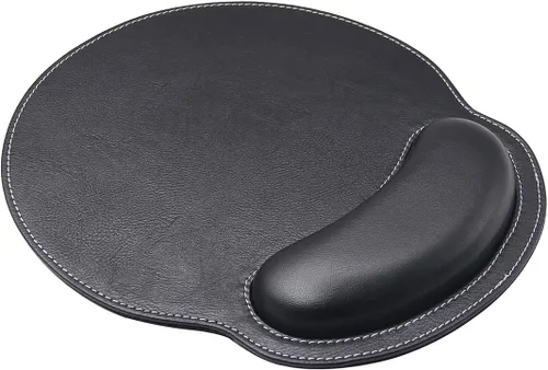 Miniatura 21 de ToLuLu Alfombrilla de mouse con reposamuñecas, ergonómicas con base de poliuretano antideslizante, reposamuñecas para computadora portátil