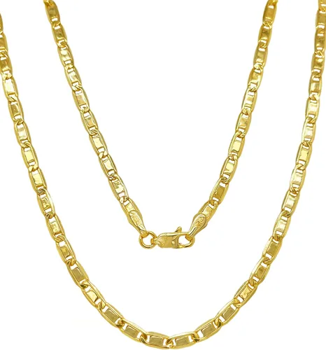 JEWELHEART Collares de oro de 14 quilates para mujer, de moda de 0.091 in, 0.110 in, 0.142 in, 0.173 in, 0.205 in, oro real, amarillo, cadena de