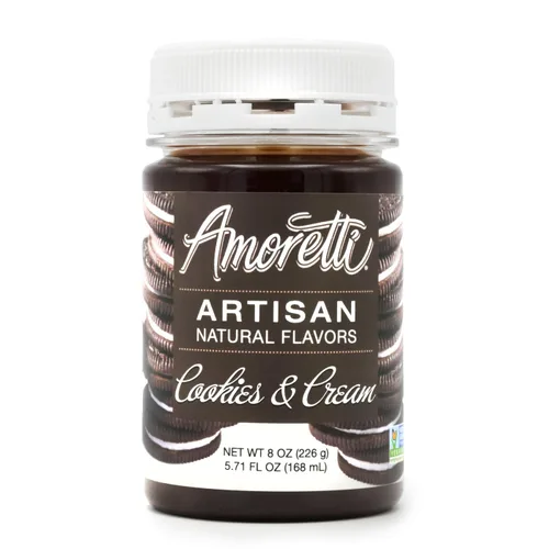 Miniatura 144 de Amoretti - Pasta natural de sabor artesanal de bayas silvestres, 8 onzas, perfecta para helados, bebidas, pasteles y más, sin conservantes, vegana