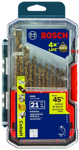 Miniatura 13 de Bosch CO2140 Broca de cobalto de 13/64 pulg. x 3-5/8 pulg