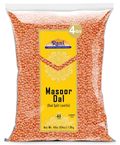 Miniatura 13 de Rani Masoor Dal (lentejas rojas indias) Gramo partido, 32 onzas (2 libras) 32.03 oz ~ Todo natural Apto para gluten Sin OMG Kosher Vegano