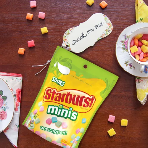 Miniatura 8 de Starburst Sours Minis - Bolsa de dulces masticables de frutas, 8.0 onzas