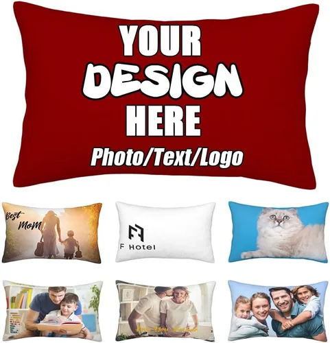 Miniatura 46 de Funda de almohada decorativa personalizada con foto de pareja, funda de cojín decorativo personalizada, fundas de almohada personalizadas