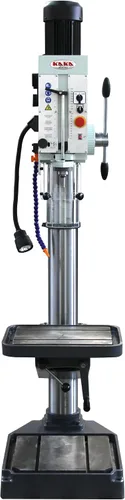 Miniatura 6 de KAKA INDUSTRIAL Prensa de taladro de piso, oscilación de 26 pulgadas, perforación máxima de 1.57 pulgadas, 2.2 kW 220 V trifásica, 8 velocidades