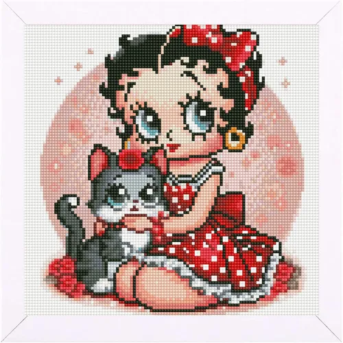 Miniatura 7 de PSCH Kits de arte de diamantes para adultos, kits de pintura de diamantes de dibujos animados para adultos, arte de diamantes de taladro completo