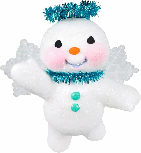 Hallmark Keepsake Adorno de Navidad 2021, ángel de nieve