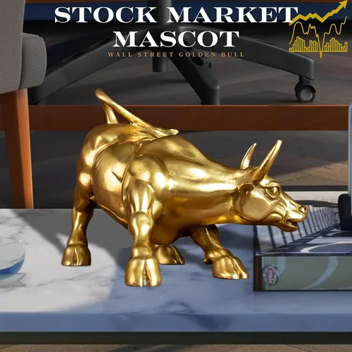 Miniatura 5 de Figura de toro de latón – Decoración artística de toro de pared, figura de toro/vaca/buey de bronce, estatuas y esculturas para decoración del hogar