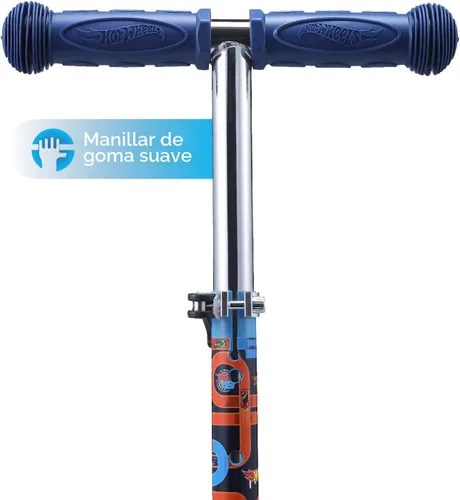 Miniatura 4 de Self Balancing Kick Scooter with Light Up Wheels, Extra Wide Deck, 3 Wheel Platform, Foot Activated Brake, 75 lbs Limit, Kids & Toddlers Girls or