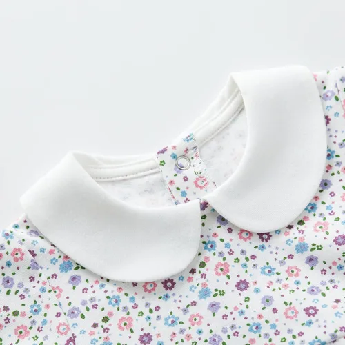Miniatura 46 de pureborn Vestido de bebé niña 0-24 meses