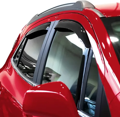 Miniatura 2 de Voron Glass Protectores de lluvia extra duraderos en canal para Chevrolet (Chevy) Trax 2014-2022/Buick Encore 2013-2022, deflectores de ventana