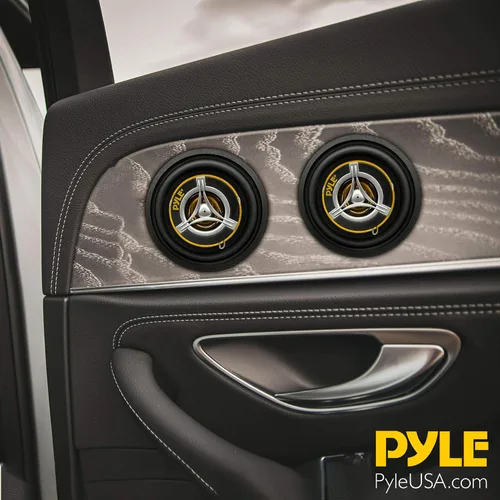 Miniatura 6 de Sistema de altavoces de coche de dos vías Pyle - Pro de 3.5 pulgadas 120 vatios 4 ohmios Tweeter medio componente de audio de sonido para estéreo