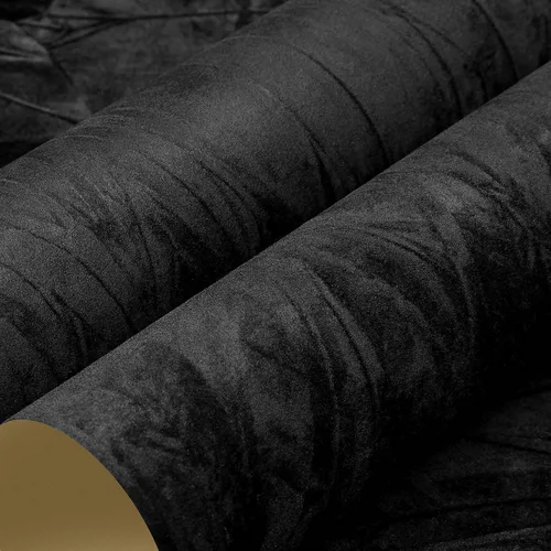 LACHEERY Papel tapiz de terciopelo negro para despegar y pegar, papel tapiz autoadhesivo de terciopelo de tela negra, papel de pared para paredes,