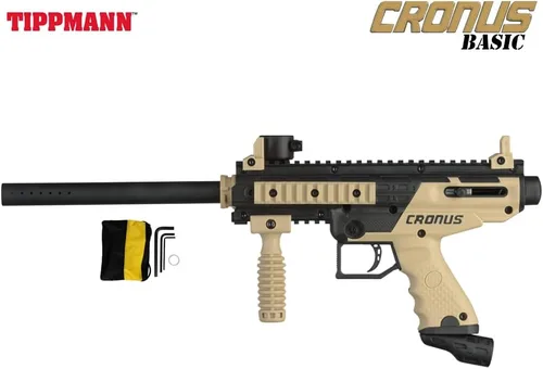 Miniatura 8 de Maddog Tippmann Cronus Basic Paintball Gun Marker and Accessory Starter Packages [HPA] Marker, 48ci/3000psi Compressed Air Tank, Mask, Hopper