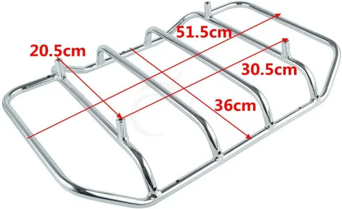 Miniatura 5 de Maletero King de 13.7 pulgadas con almohadilla de respaldo envolvente para Harley Touring Road King Electra Street Glide 2014-2023