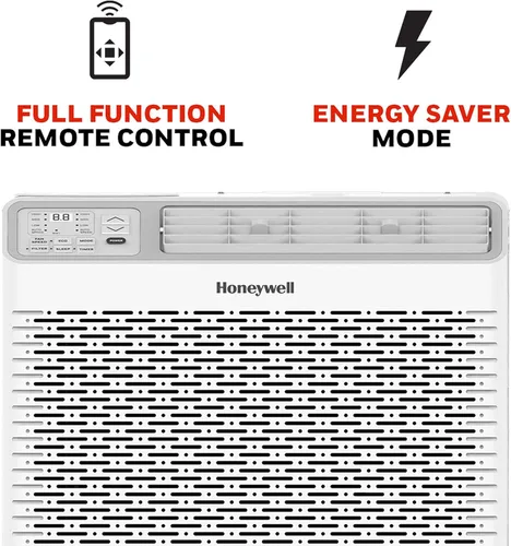 Miniatura 4 de Honeywell Aire acondicionado digital para ventana de 10,000 BTU, control remoto, pantalla LED, 4 modos, ecológico, cobertura de 450 pies cuadrados