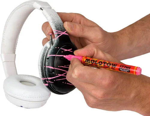 Miniatura 2 de Molotow ONE4ALL - Recambio de pintura acrílica, para marcador de pintura Molotow ONE4ALL, grosella, botella de 1.0 fl oz, 1 unidad (693.042)
