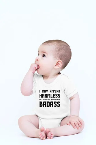Miniatura 2 de CBTwear I May Appear Harmless - Ropa de bebé - Divertidos trajes para recién nacidos para niños y niñas