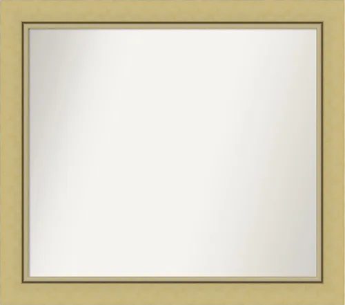 Miniatura 79 de Amanti Art Landon Gold Espejo de baño, espejo de pared o espejo de tocador de baño sobre el fregadero (26.25 x 26.25 pulgadas) Espejo no biselado