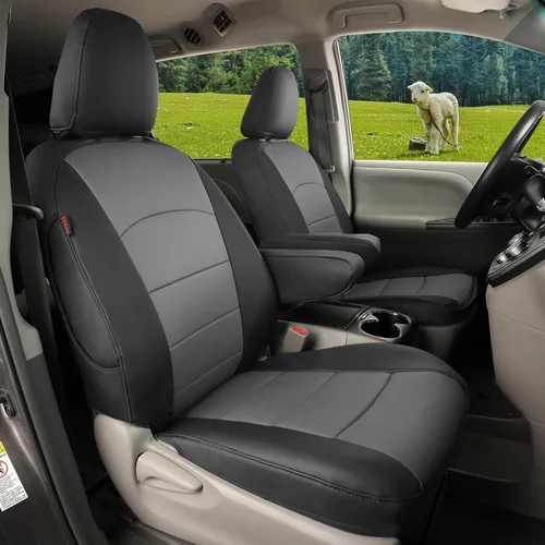 Miniatura 16 de coverdream Odyssey Fundas de asiento de automóvil de ajuste personalizado para Honda Odyssey 2004-2010, asiento de capitán de 2ª fila, totalmente