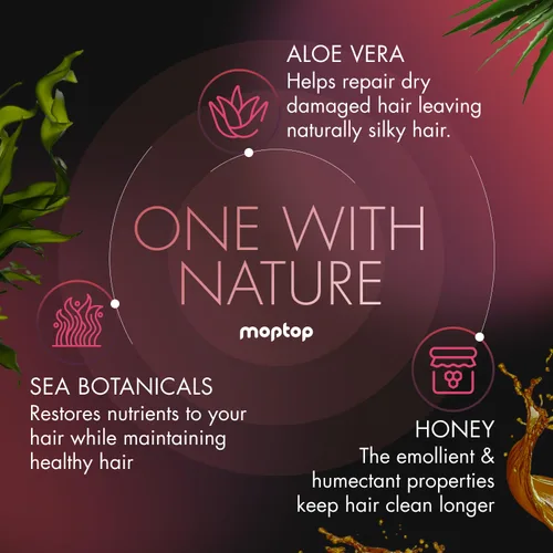 Miniatura 4 de MopTop Gel para el cabello anti encrespamiento de salón – Gel definidor de rizos de calidad de salón para mejorar el cabello ondulado, rizado