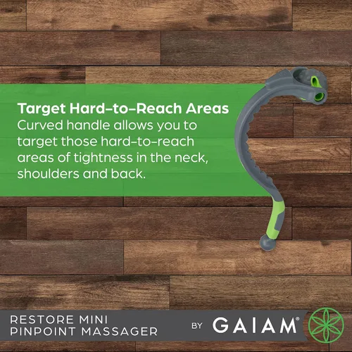 Miniatura 2 de Gaiam Restore Mini Pinpoint - Rodillo de masaje muscular