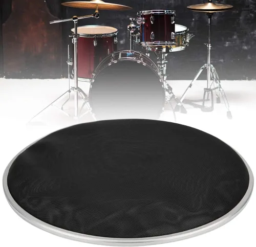 Miniatura 7 de Bnineteenteam 10 pulgadas Silent Drumhead Drum Mesh Heads Percussion Drum Parts