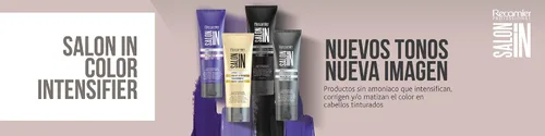 Miniatura 2 de Salon In by Recamier - Máscara de tratamiento intensificador de color platino - Máscara morada para cabello con platino y teñido Sin amoníaco