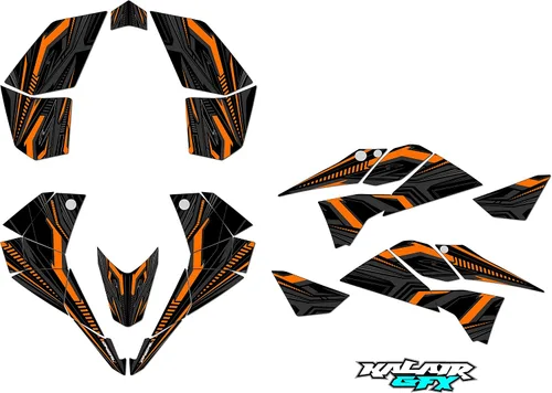 Miniatura 5 de Kit de gráficos para KTM 450XC 450SX 525XC 525SX (2008-2013) Prime Series Cm 16 Mil – ATV UTV Dirt Bike Adhesivos, Quad Dirtbike Racing Decal